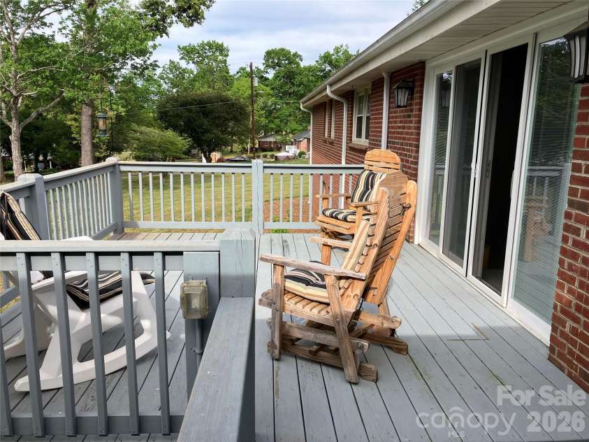 151 Lincoln Road, Forest City, NC 28043.  MLS# CAR4372275, YatesRealty ID 23341. Deck