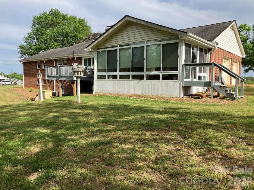 151 Lincoln Road, Forest City, NC 28043.  MLS# CAR4372275, YatesRealty ID 23341. Porch/back