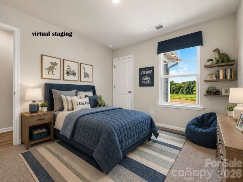 272 Alluvium Lane, Waxhaw, NC 28173.  MLS# CAR4371537, YatesRealty ID 23342. Virtual staging