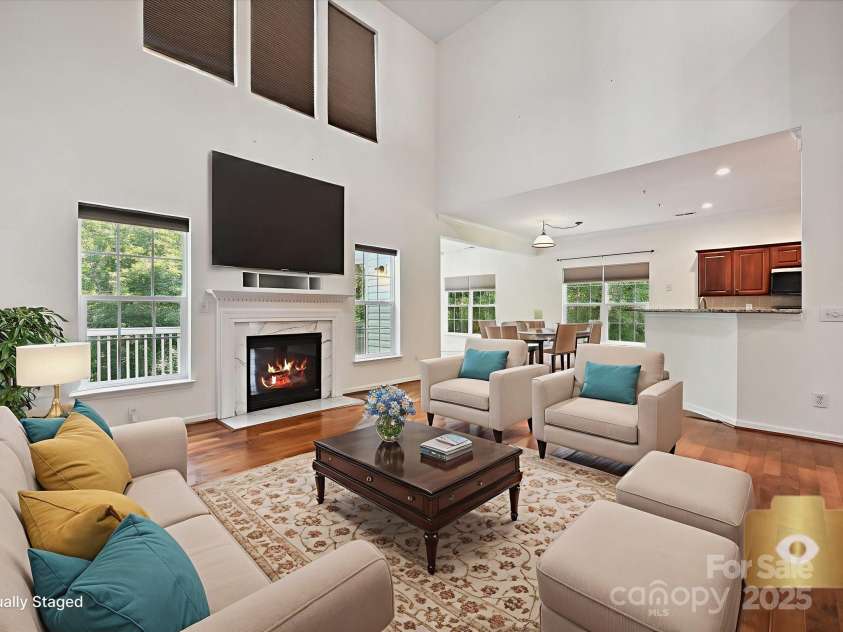 7309 Rock Hampton Court, Harrisburg, NC 28075.  MLS# CAR4272023, YatesRealty ID 23348. Virtual staging