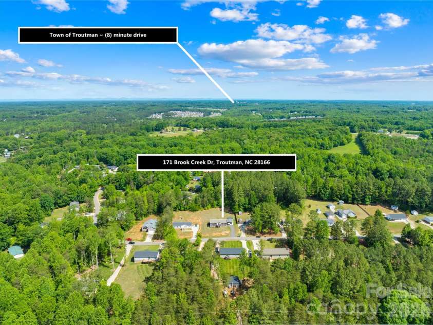 171 Brook Creek Drive, Troutman, NC 28166.  MLS# CAR4381849, YatesRealty ID 23361. 