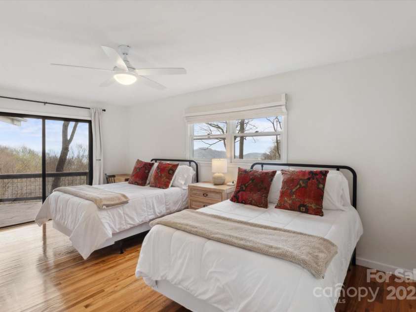 423 Grouse Thicket Road, Mars Hill, NC 28754.  MLS# CAR4220516, YatesRealty ID 23361. 2nd Bedroom w/ ensuite bathroom
