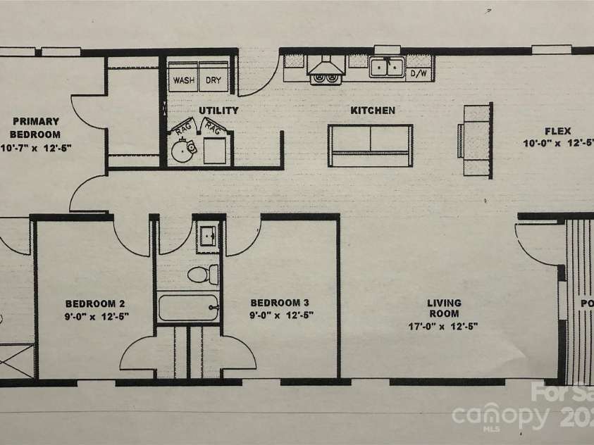 55 Cypress Road, Marion, NC 28752.  MLS# CAR4261438, YatesRealty ID 23362. Floor Plan