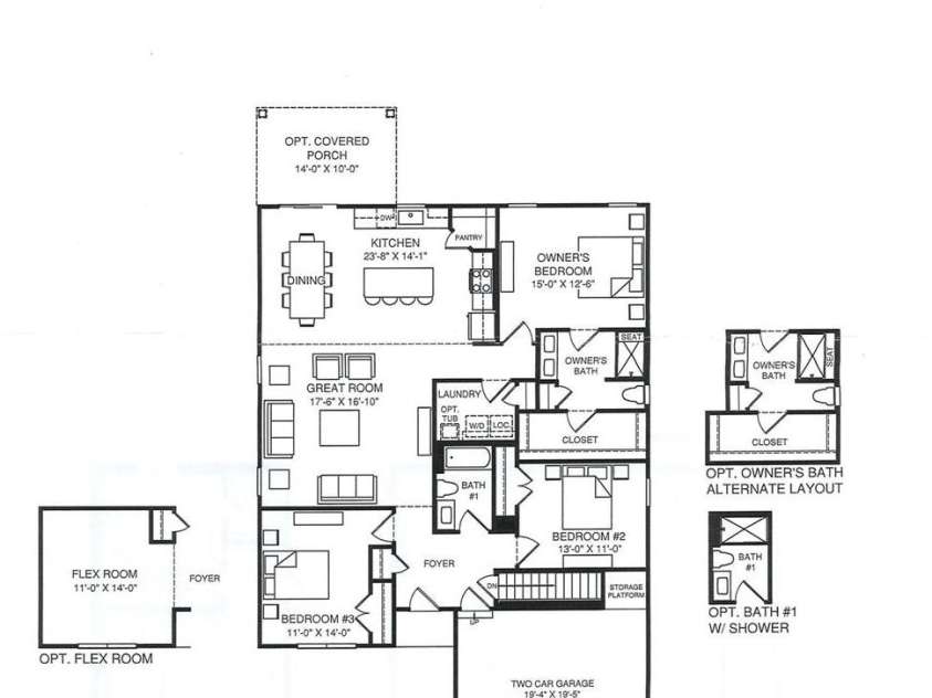 585 Nesbe Street, Lancaster, SC 29720.  MLS# CAR4263104, YatesRealty ID 23375. Floorplan
