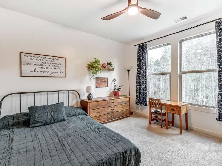 319 San Agustin Drive, Mooresville, NC 28117.  MLS# CAR4263514, YatesRealty ID 23379. Upstairs Guest room #1