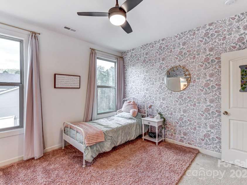 319 San Agustin Drive, Mooresville, NC 28117.  MLS# CAR4263514, YatesRealty ID 23379. Upstairs Guest room #2