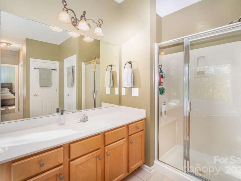 4901 Riverview Drive, Harrisburg, NC 28075.  MLS# CAR4318206, YatesRealty ID 2338. Primary Bathroom