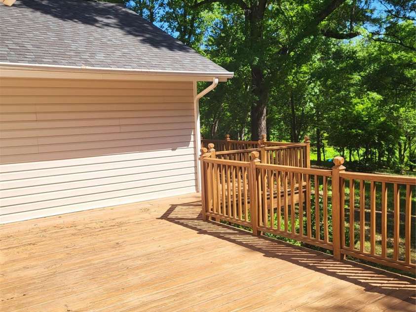1913 Lake Monroe Drive, Monroe, NC 28112.  MLS# CAR4382343, YatesRealty ID 23380. Back Deck