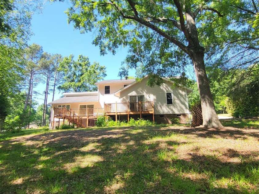1913 Lake Monroe Drive, Monroe, NC 28212.  MLS# CAR4382343, YatesRealty ID 23380. Back of House
