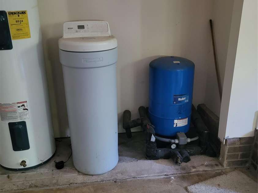 1913 Lake Monroe Drive, Monroe, NC 28212.  MLS# CAR4382343, YatesRealty ID 23380. Garage -water heater and water filter