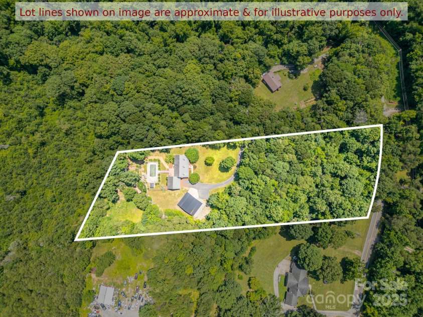 6811 Kluttz Road, Concord, NC 28025.  MLS# CAR4272402, YatesRealty ID 23387. Aerial View