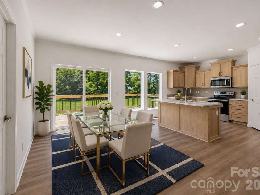 111 Sarah Avenue, Newton, NC 28658.  MLS# CAR4383528, YatesRealty ID 23394. Dinning room