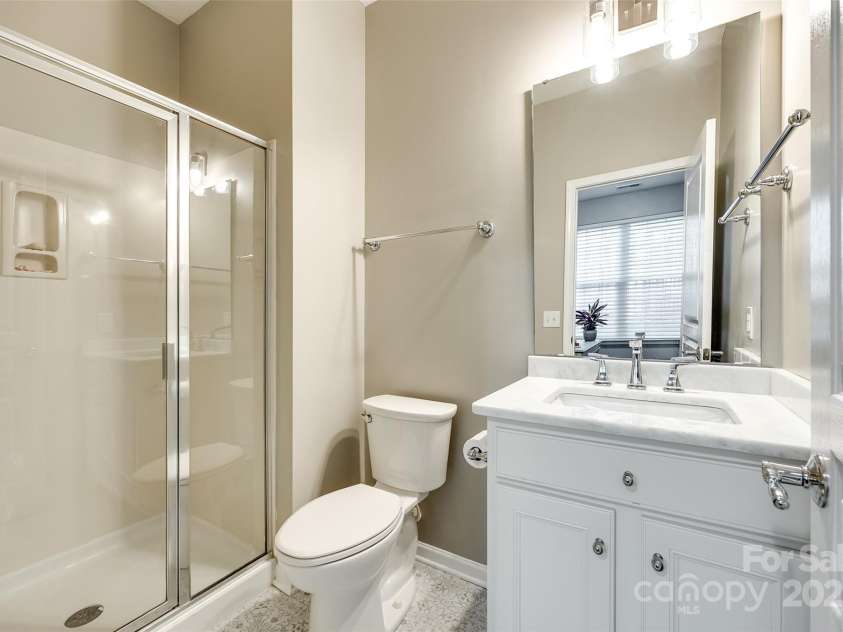 815 Granby Drive, Fort Mill, SC 29708.  MLS# CAR4266029, YatesRealty ID 23394. Lower Level Bathroom
