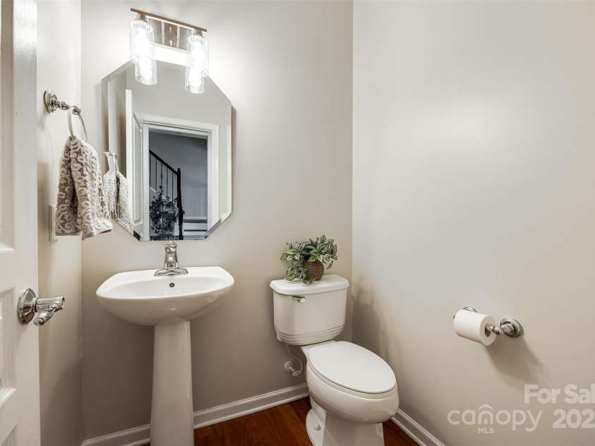 815 Granby Drive, Fort Mill, SC 29708.  MLS# CAR4266029, YatesRealty ID 23394. Main level 1/2 bath