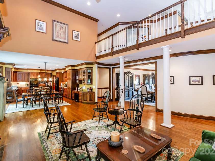 1720 Mills Harris Road, Wingate, NC 28174.  MLS# CAR4254927, YatesRealty ID 23395. Living Area into Open Kitchen 