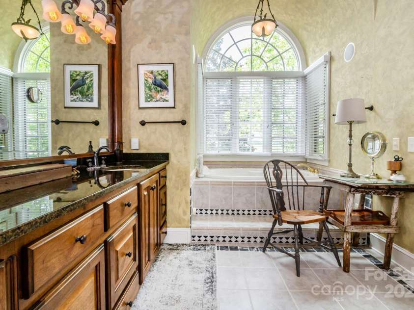 1720 Mills Harris Road, Wingate, NC 28174.  MLS# CAR4254927, YatesRealty ID 23395. Primary Bathroom View 2