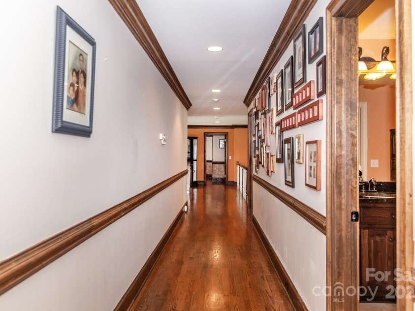 1720 Mills Harris Road, Wingate, NC 28174.  MLS# CAR4254927, YatesRealty ID 23395. Upstairs Hallway