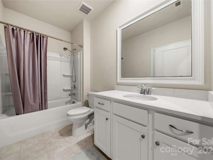 17028 River Race Drive, Huntersville, NC 28078.  MLS# CAR4259977, YatesRealty ID 23397. Full bath on upper level
