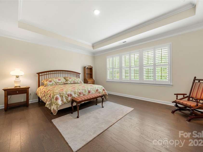 17028 River Race Drive, Huntersville, NC 28078.  MLS# CAR4259977, YatesRealty ID 23397. Primary bedroom on the main level