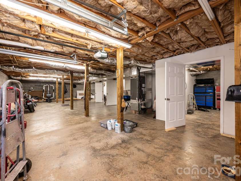 460 Sunset Street, Granite Falls, NC 28630.  MLS# CAR4382818, YatesRealty ID 23399. Basement