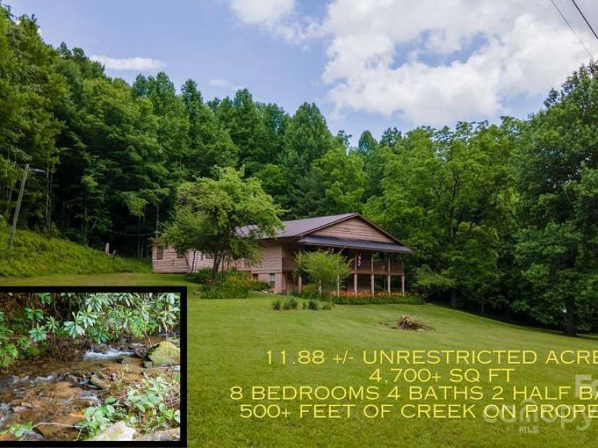 715 Anderson Creek Road, Franklin, NC 28734.  MLS# CAR4193373, YatesRealty ID 234. 