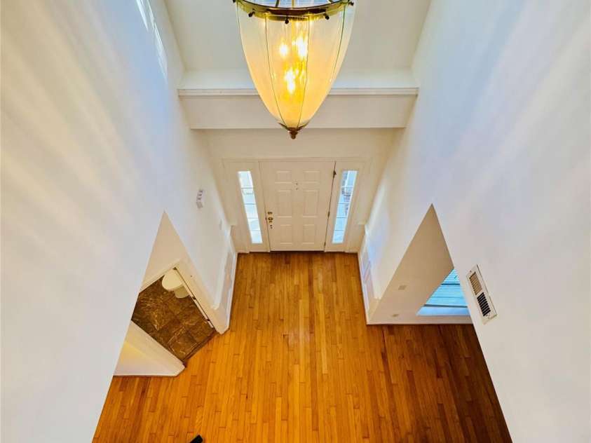 7411 Gate Key Court, Stanley, NC 28164.  MLS# CAR4335011, YatesRealty ID 2340. View from upstairs to the Home entrance.