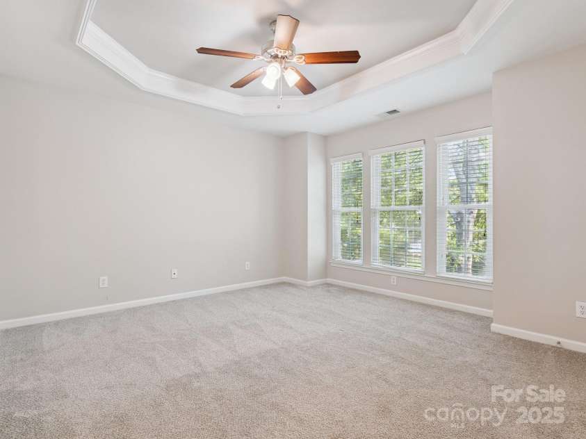 570 Sixth Baxter Crossing, Fort Mill, SC 29708.  MLS# CAR4275580, YatesRealty ID 23403. Primary bedroom upper level