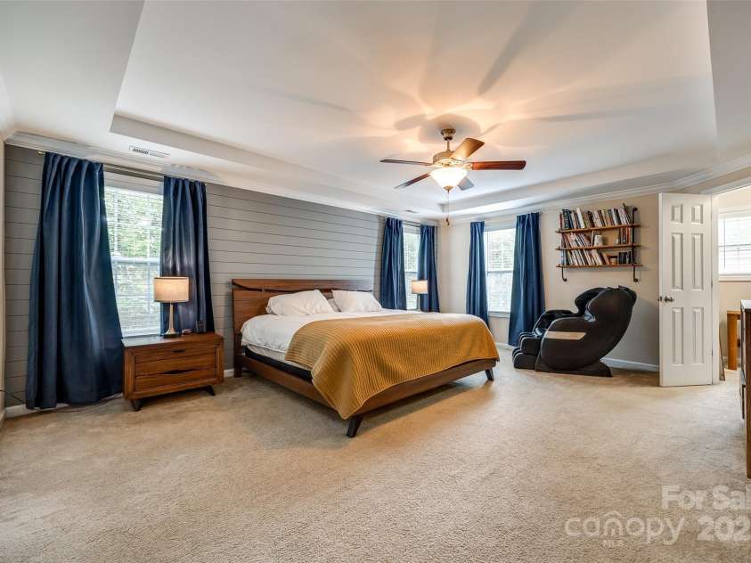 1206 Craig Avenue, Lancaster, SC 29720.  MLS# CAR4264315, YatesRealty ID 23404. Primary bedroom with Tray Ceiling