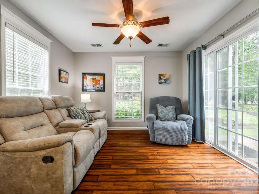 1206 Craig Avenue, Lancaster, SC 29720.  MLS# CAR4264315, YatesRealty ID 23404. Sunroom off of the kitchen and access to the back patio