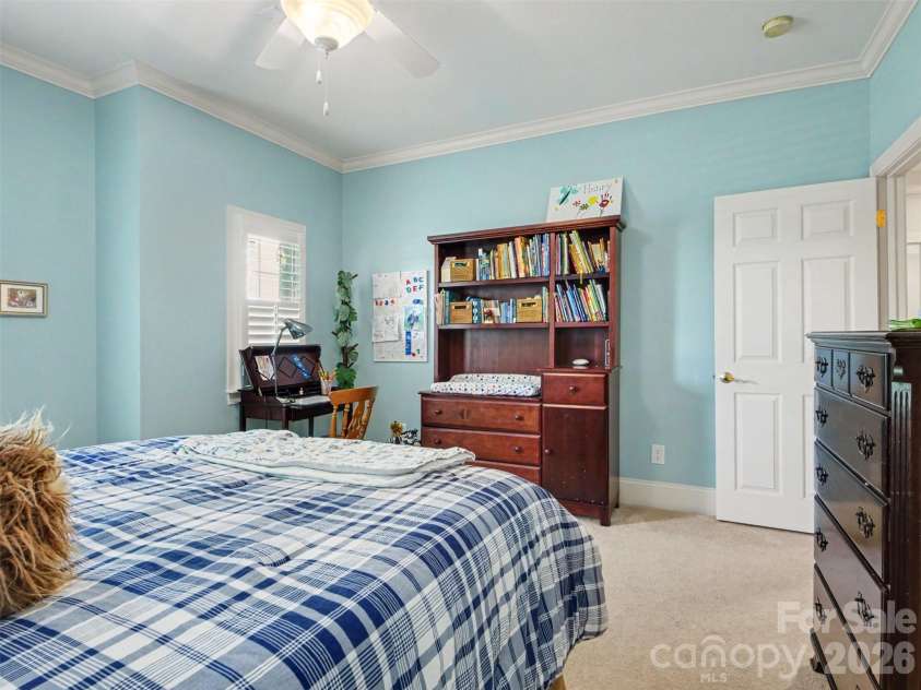 1422 Stone Gate Drive, Shelby, NC 28150.  MLS# CAR4358985, YatesRealty ID 23404. Another view of second bedroom