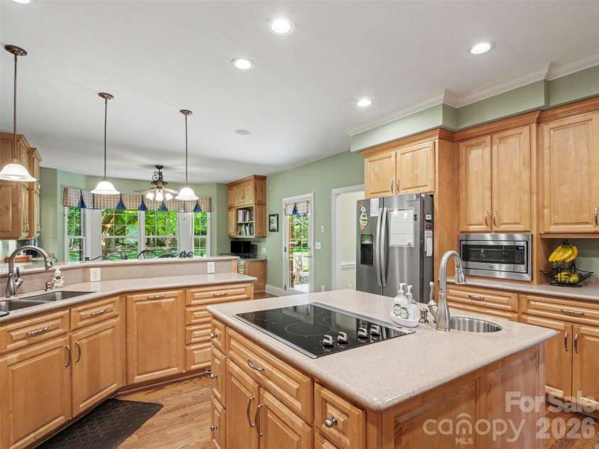 1422 Stone Gate Drive, Shelby, NC 28150.  MLS# CAR4358985, YatesRealty ID 23404. ...recessed and pendant lighting, plus stainless steel appliances.