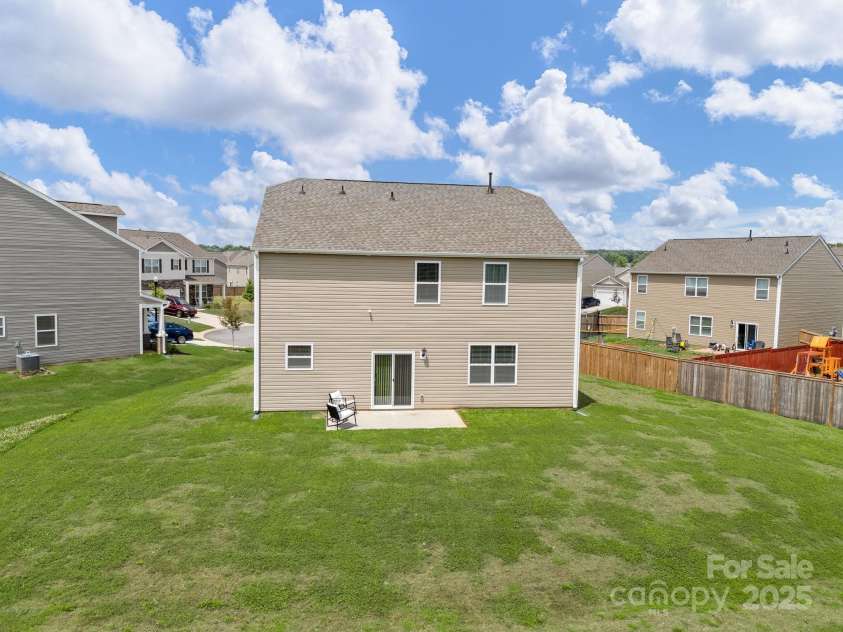 7007 Manse Court, Boiling Springs, SC 29316.  MLS# CAR4260062, YatesRealty ID 23409. Look at this big back yard.