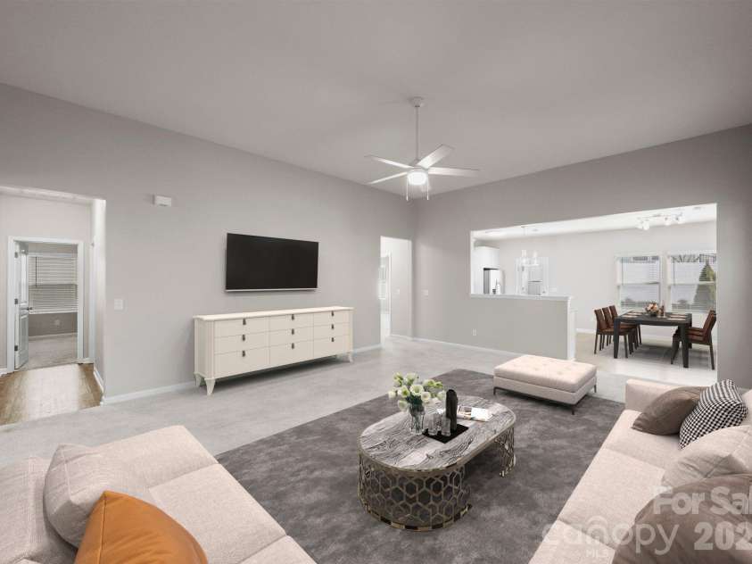 224 Fesperman Circle, Troutman, NC 28166.  MLS# CAR4334200, YatesRealty ID 2341. Digitally Staged