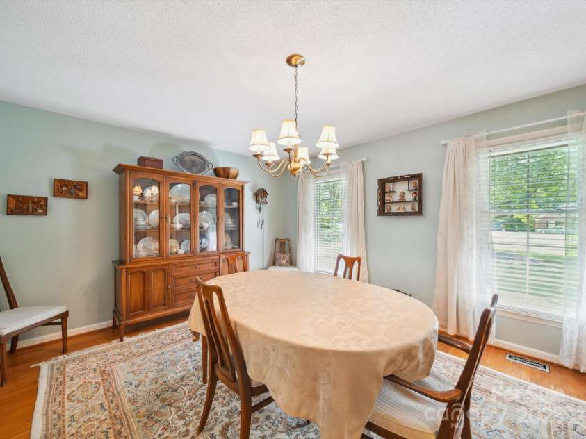 394 Goldmine Road, Wadesboro, NC 28170.  MLS# CAR4332562, YatesRealty ID 23412. Dining Room 