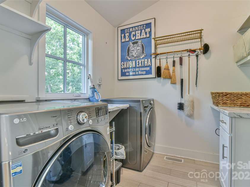 63 Greenridge Road, Weaverville, NC 28787.  MLS# CAR4268175, YatesRealty ID 23413. Laundry room with convenient counter space
