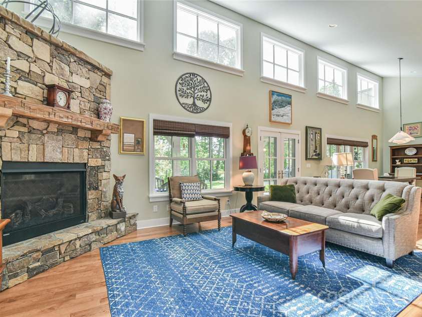63 Greenridge Road, Weaverville, NC 28787.  MLS# CAR4268175, YatesRealty ID 23413. Light-filled space speaks to the soul.