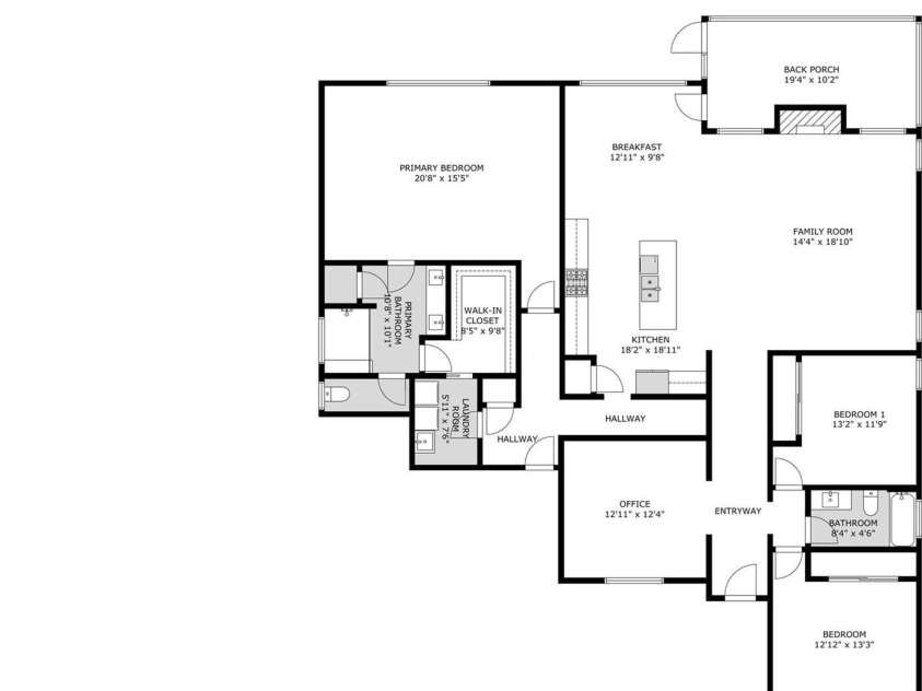 471 Lucky Drive, Concord, NC 28027.  MLS# CAR4281393, YatesRealty ID 2342. 