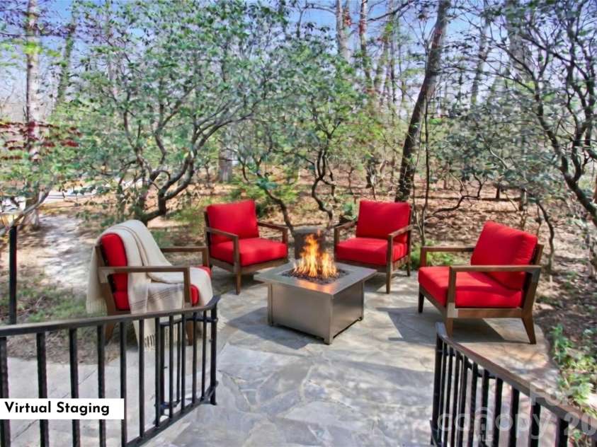 540 Chickadee Lane, Brevard, NC 28712.  MLS# CAR4363992, YatesRealty ID 23422. Virtual Staging