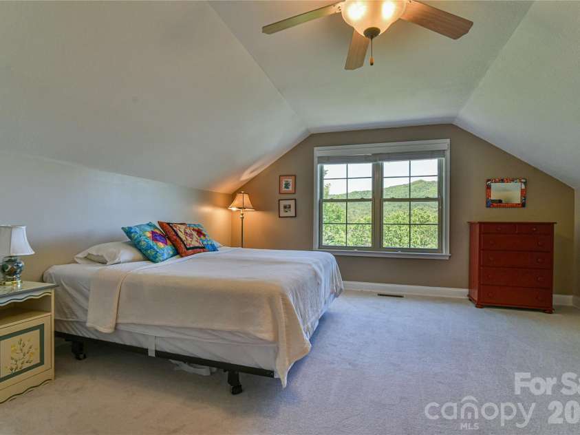 11 Outlook Circle, Swannanoa, NC 28778.  MLS# CAR4380390, YatesRealty ID 23426. 2nd Primary on the upper level and more mountain views.