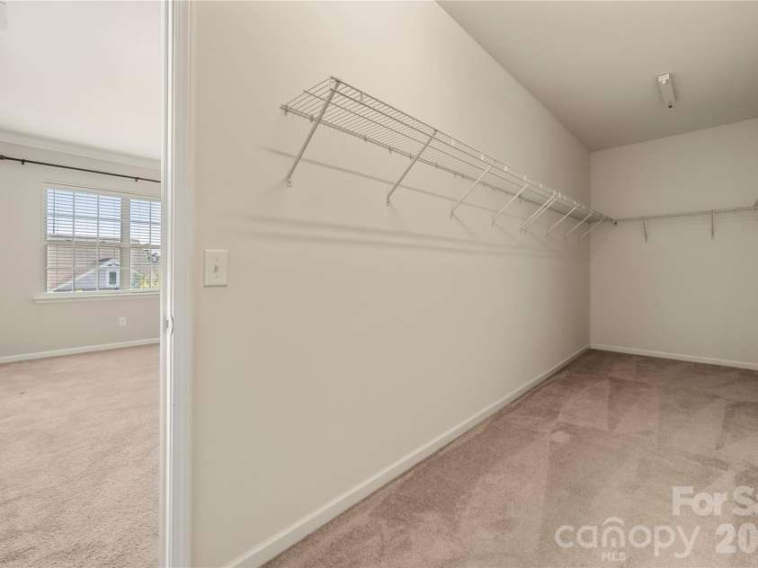 13929 Tilesford Lane, Huntersville, NC 28078.  MLS# CAR4199840, YatesRealty ID 23428. Bonus room closet