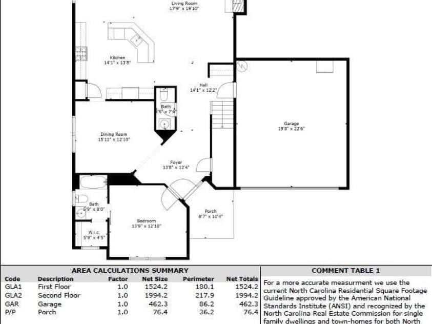 13929 Tilesford Lane, Huntersville, NC 28078.  MLS# CAR4199840, YatesRealty ID 23428. Floor 1