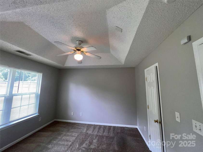 5523 Stone Bluff Court, Charlotte, NC 28214.  MLS# CAR4261273, YatesRealty ID 23429. Primary bedroom alternate view