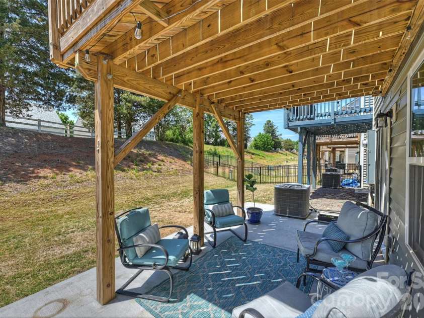 2636 Grantham Place Drive, Fort Mill, SC 29715.  MLS# CAR4374679, YatesRealty ID 23431. Main Level Patio