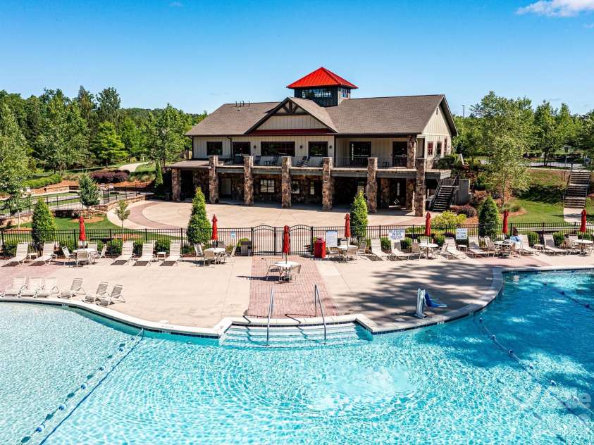 5116 Lassen Volcanic Trail, Lancaster, SC 29720.  MLS# CAR4377413, YatesRealty ID 23434. Inground Pool with Zero Entry plus Lap Lanes