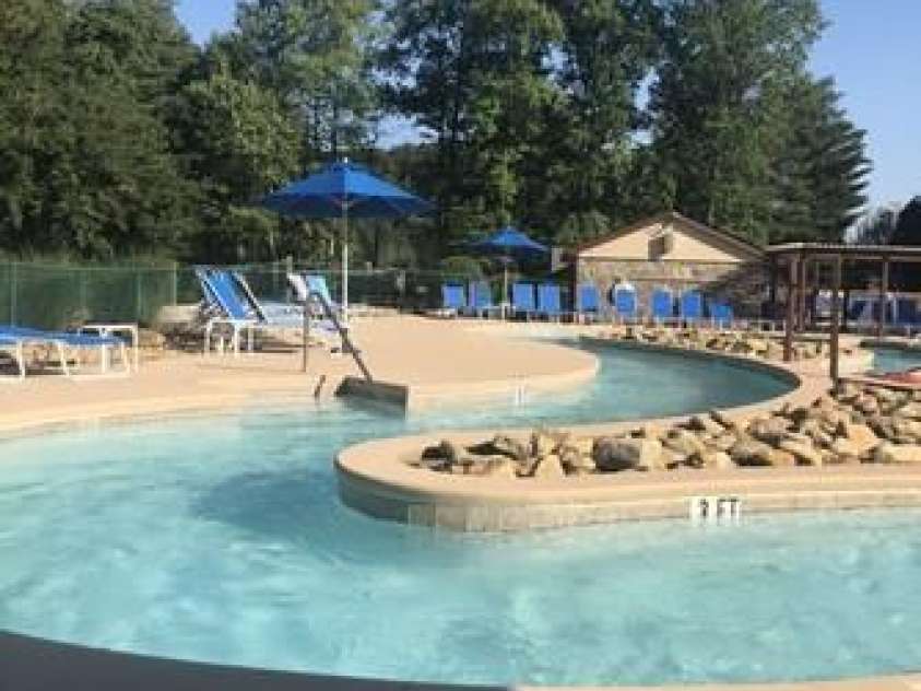 176 Hemlock Lane, Lake Lure, NC 28746.  MLS# CAR4374433, YatesRealty ID 23437. Lazy River