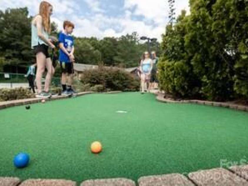 176 Hemlock Lane, Lake Lure, NC 28746.  MLS# CAR4374433, YatesRealty ID 23437. Putt putt course