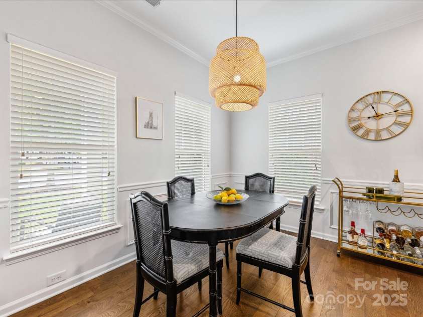 4303 Patriots Hill Road, Mint Hill, NC 28227.  MLS# CAR4309426, YatesRealty ID 23445. Dining Area