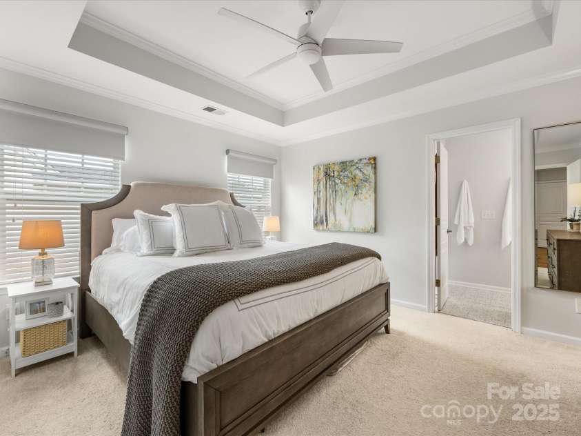 4303 Patriots Hill Road, Mint Hill, NC 28227.  MLS# CAR4309426, YatesRealty ID 23445. Primary Bedroom