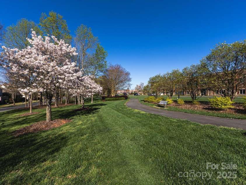 4303 Patriots Hill Road, Mint Hill, NC 28227.  MLS# CAR4309426, YatesRealty ID 23445. Walking Trail leading to downtown