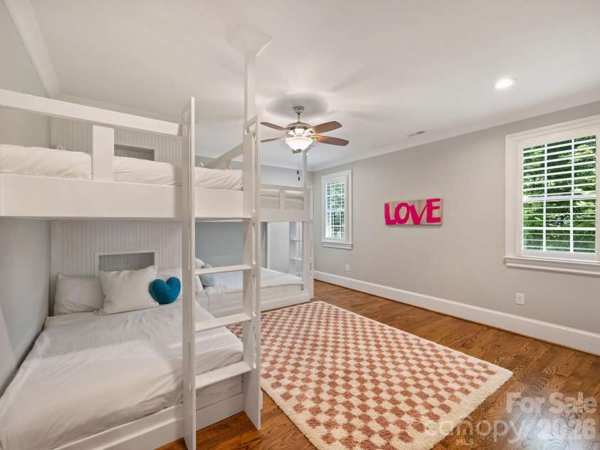2313 Richardson Drive, Charlotte, NC 28211.  MLS# CAR4382670, YatesRealty ID 23450. Bunk Room/Guest Suite 3
